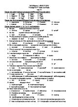 Đề kiểm tra 1 tiết môn Tiếng Anh Lớp 10 - Năm học 2019-2020 - Trường THPT Buôn Ma Thuột